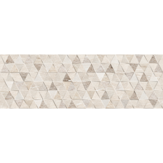 Keros MyStone Tri Beige 30×90 ματ πλακάκι τοίχου stone look τριπλή μπεζ απόχρωση